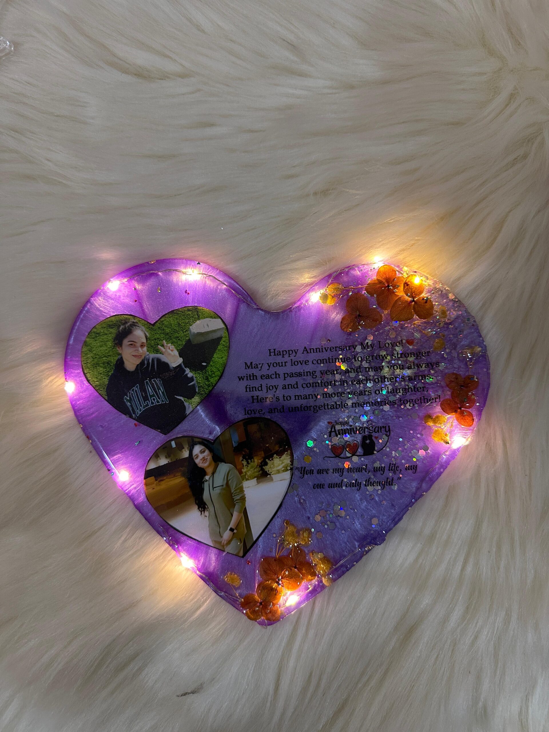 cute heart Resin Cute Heart - With Light - Image 3