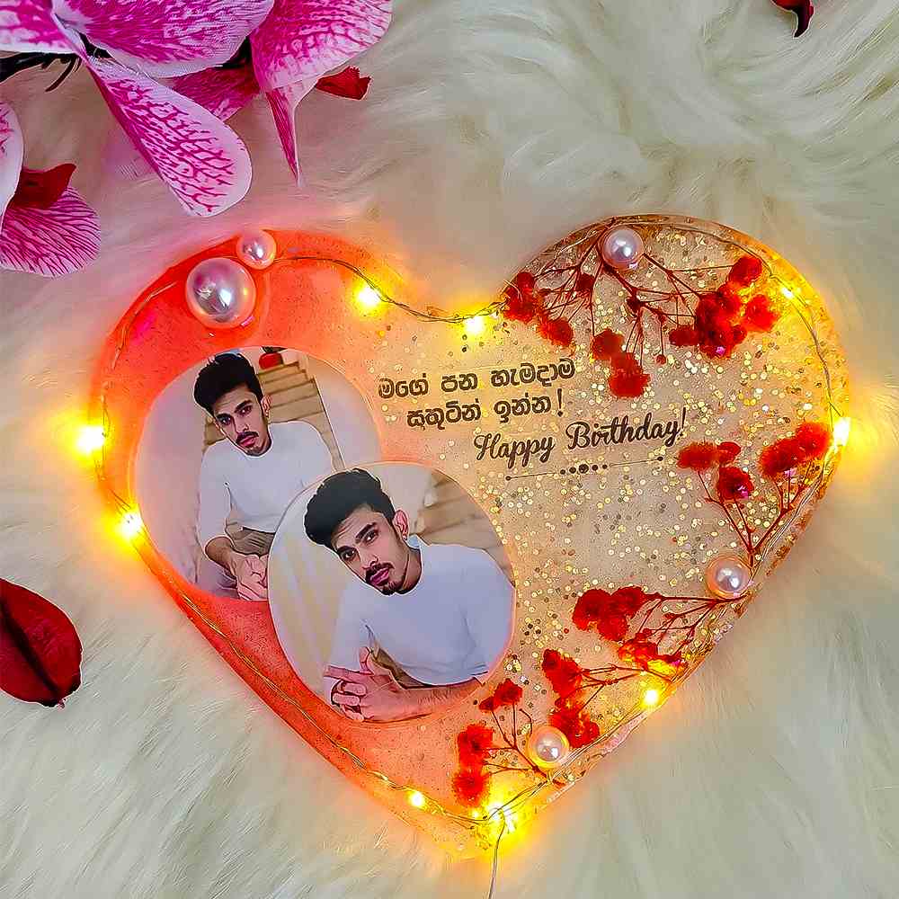 resin cute heart Resin